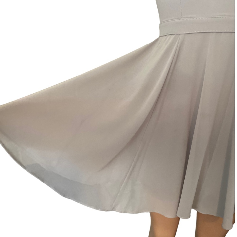 Lulus nude beige mini dress
